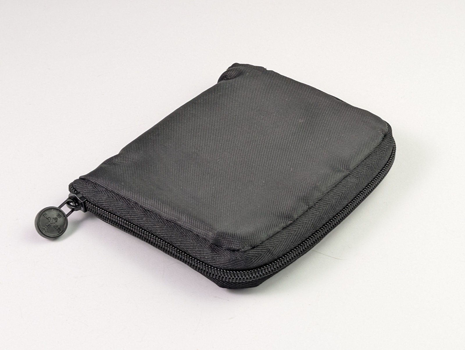 Vintage Soft Pouch PDA Electronic Agenda Travel Case Black - Bayer
