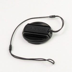 Vintage Canon 42 mm Clip On Lens Cap With String
