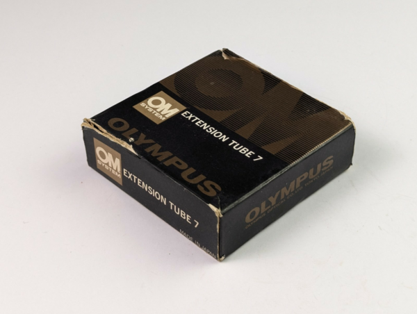 Olympus OM System Extension Tube 7 in Original Case & Box - Made In Japan