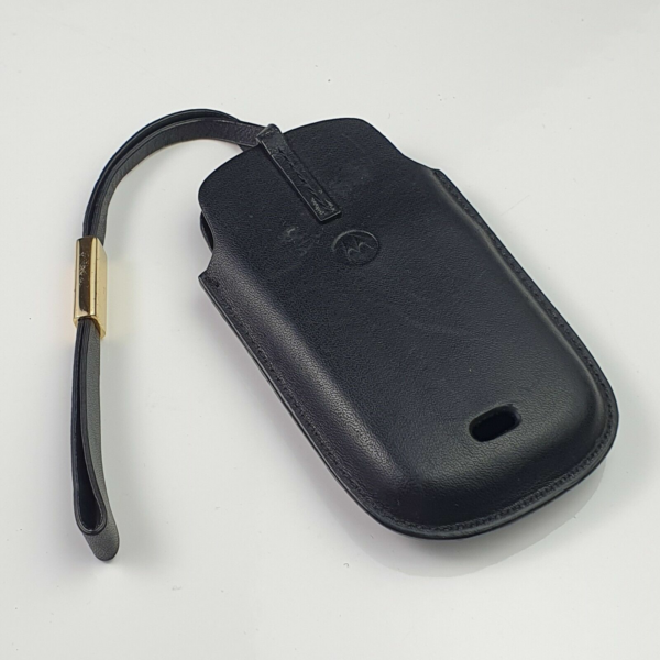 Vintage Original Motorola 1084966 07-168-(A) Phone Hand Case with Strap - Black