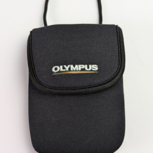 Vintage Olympus Neoprene Camera Bag Belt Mountable for Small Digital Cameras