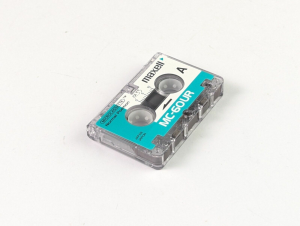 Vintage Maxell MC-60UR Microcassette Tape Dictation Tape - Japan