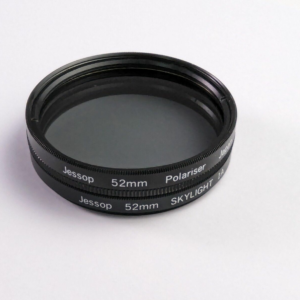 Vintage Jessop 52mm Circular Polarizer Adjustable Filter - Made in Japan