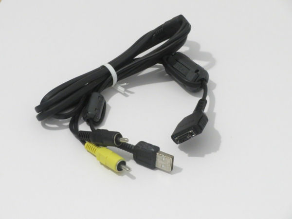 Vintage Genuine OEM Sony DSC-T300 USB+AV Combo Cable