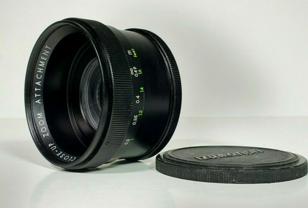 Rare IZUMANON Close-Up Zoom Attachment 52mm + Front Cap - Made in Japan