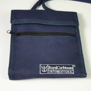 Vintage Collectible Royal Caribbean International Pouch for Documents - Blue