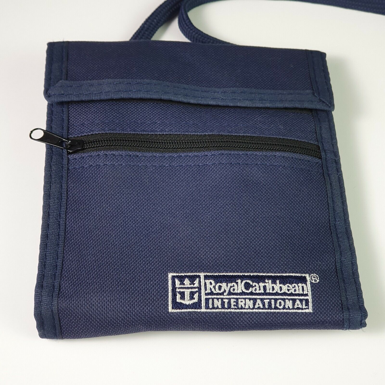 Vintage Collectible Royal Caribbean International Pouch for Documents - Blue