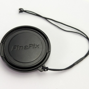 Genuine OEM Fujifilm Lens Cap for FinePix S Series 46,8mm + Loop Mounting Strap