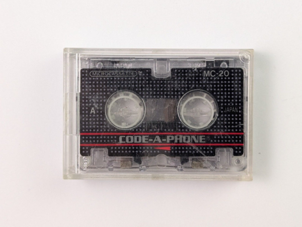 Rare Vintage Code-A-Phone MC-20 Microcassette Tape Dictation Tape - Japan