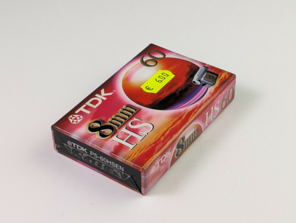 Vintage Blanc Tape TDK HS 60 PAL SECAM 8mm Film Video Tape New (SEALED)