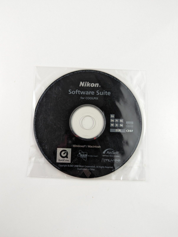 Vintage Software Nikon Software Suite for Coolpix Europe Edition (CE07)