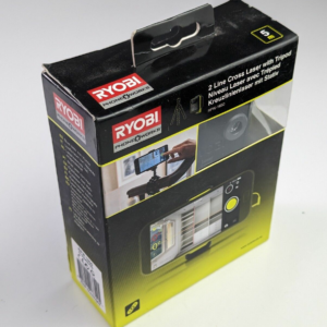 Sealed! Ryobi Rpw-1650 Phone Works 2 Line Cross Laser Level & Tripod in Orig.Box