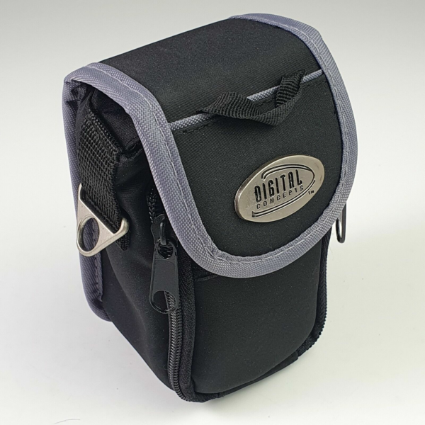 Digital Concepts Neoprene Pouch Belt Mountable Travel Bag for Digital Cameras