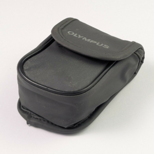 Vintage Olympus Soft Pouch Belt Mountable Case for Compact Film/Digital Cameras