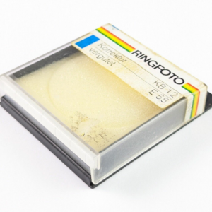 Vintage Ring photo 55mm Filter Box Plastic holder - Made in Germany