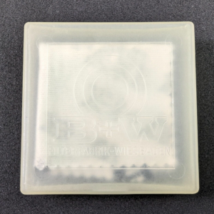 Vintage B+W 55 mm Photo Filter Holder + B+W Microfiber Cloth - West Germany