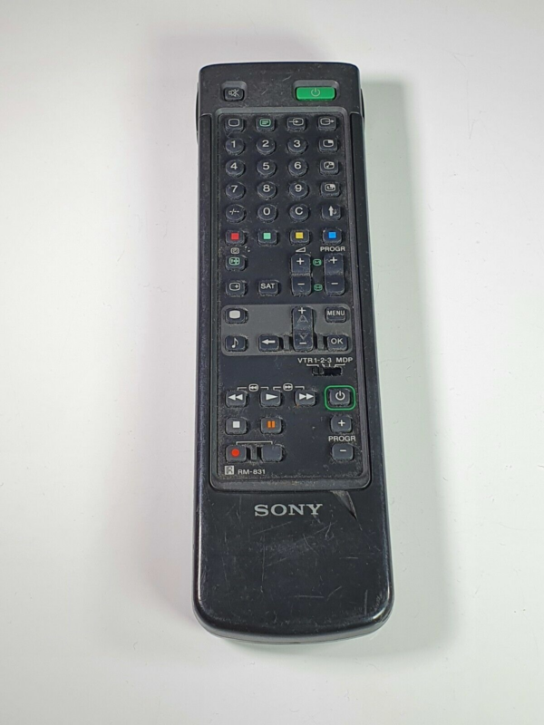 Genuine Sony RM-831 IR Remote Control for Sony KVB2521D KVE254 KVE2541D TVs