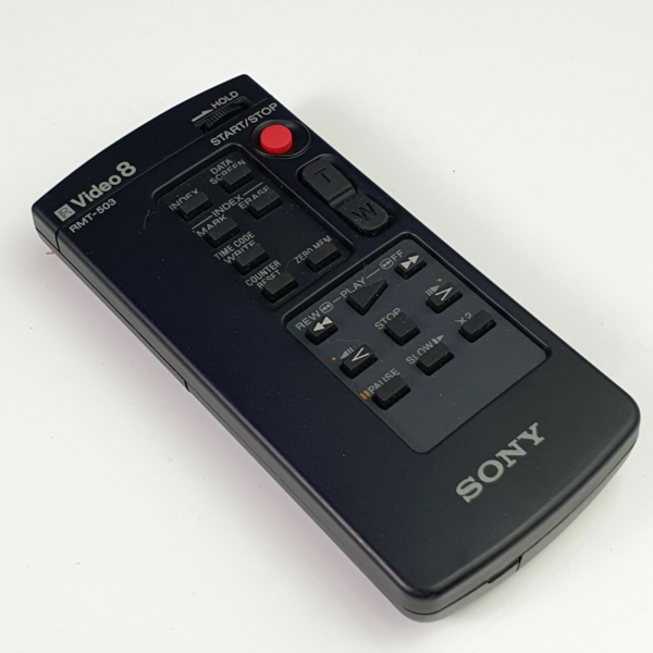 Vintage Original Sony Video 8 Remote Control RMT-503 for Handheld Cameras
