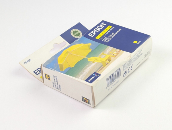 Genuine Epson T0454 Yellow 8ml Ink Cartridge Expired
