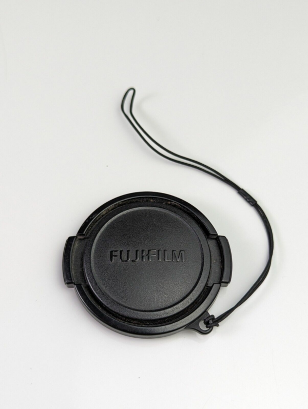 Genuine FujiFilm Lens Cap 46mm for Finepix S5700 Bridge Digital Camera + Strap