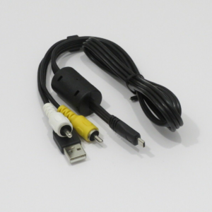 Vintage Pentax Optio E20L USB & AV-cable