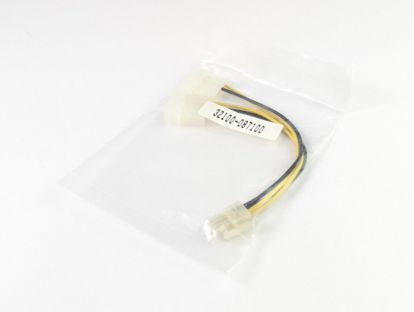 Motherboard PSU Adapter Cable 4-pin EPS12V to Dual 4-pin Molex Male 18cm
