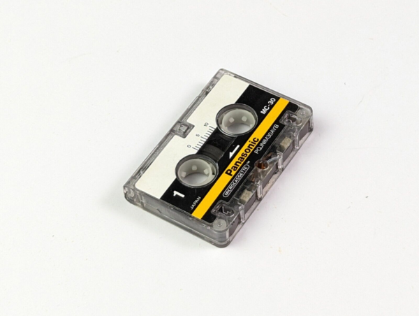 Vintage Panasonic Micro Cassette MC-30 PQJNIM30AYB - Japan