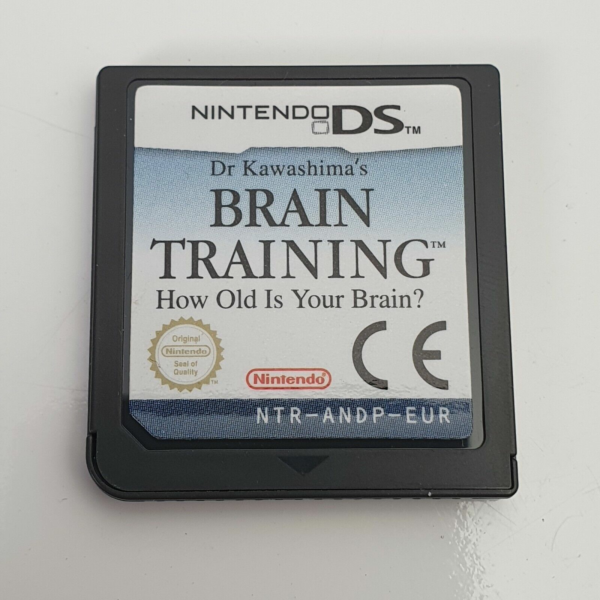 Vintage Collectible Nintendo DS Video Games 'Dr. Kawashima's Brain Training'