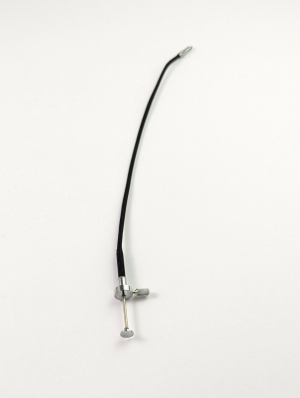Vintage Metallic Mechanical Shutter Release Cable 26cm w/Locking Screw - Germany