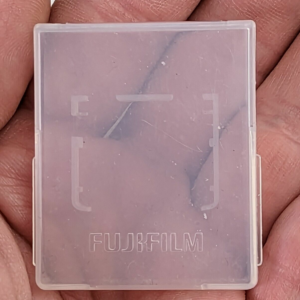 Original Vintage Fujifilm XD-Picture Card Memory Card Holder Plastic Holder