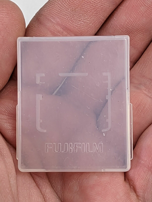 Original Vintage Fujifilm XD-Picture Card Memory Card Holder Plastic Holder