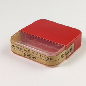 Vintage Box For Zeiss Ikon Voigtlander Close-Up Lens B50 f=1,0m - Germany