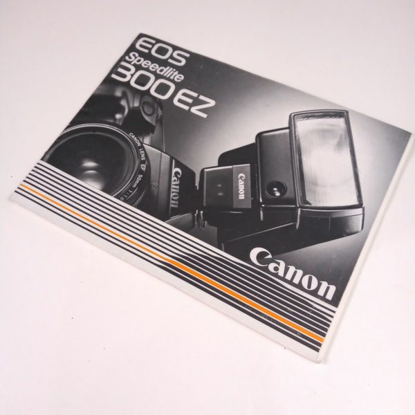 Original CANON EOS 300EZ Speedlite Instruction Manual - Spanish Version