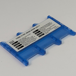 Genuine OLYMPUS XD-Picture Card HOLDER Holds 6 Cards - Blue