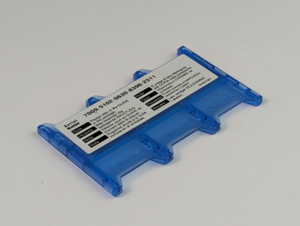 Genuine OLYMPUS XD-Picture Card HOLDER Holds 6 Cards - Blue