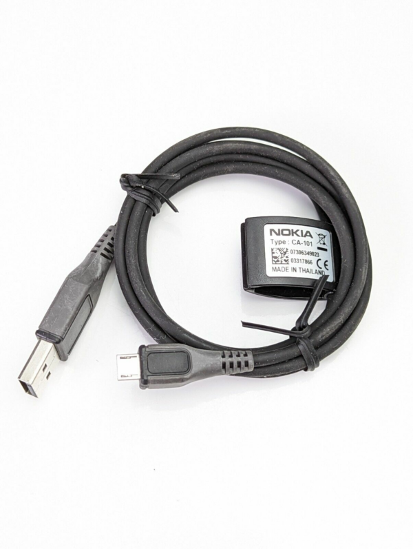 Genuine OEM Nokia Type CA-101 USB/Micro USB Cable for Data Transfer / Charger