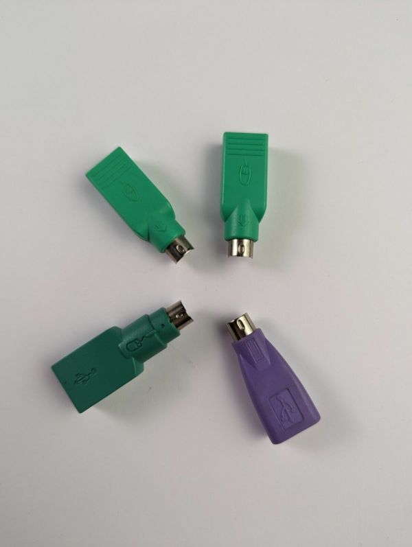 1 pcs of USB Female to PS/2 Male Adapter Use USB Mouse/Keyboards on PS/2 Port