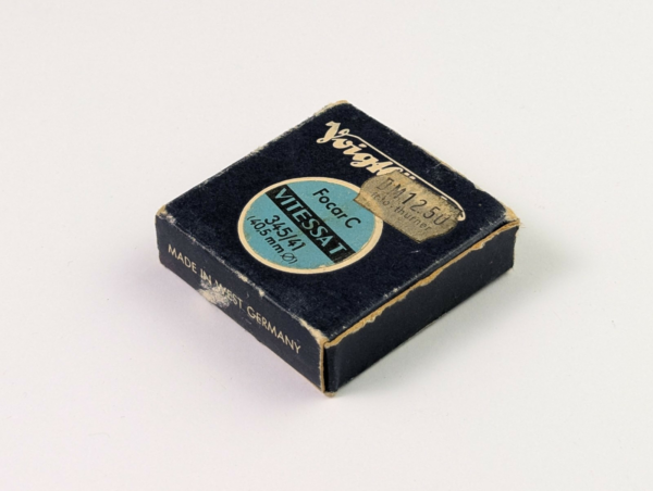 Vintage Voigtländer FOCAR C 345/41 AR 40.5 mm f=0.3m w/ Case & Box West Germany