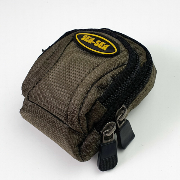 Sea-Sea Travel Bag Soft Pouch for Compact Small Digital Cameras - Olive Green