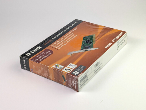 NEW - SEALED! Vintage Network Card D-Link DFE-528TX 10/100Mbps PCI Win/Mac