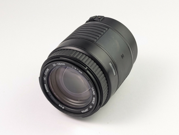 Rare Sigma 35-135mm Zoom Lens 1:4-5.6 Sigma SA Mount Japan - For Parts