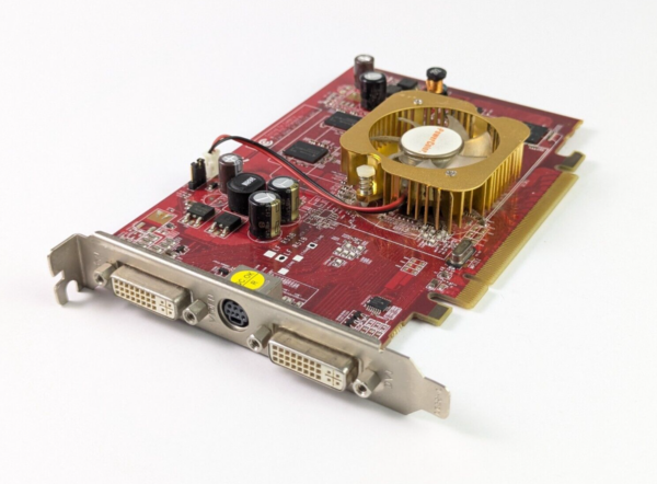 Vintage ATI RADEON X1300 Pro PCI-E Video Card 512MB DDR2 128bit DVIx2 TV-Out