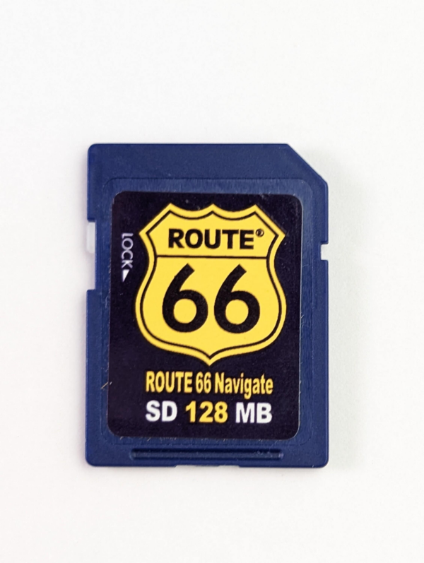 Vintage Route 66 Navigate SD Card 128MB Formatted Memory card for GPS and Old Devices / Digital Cameras